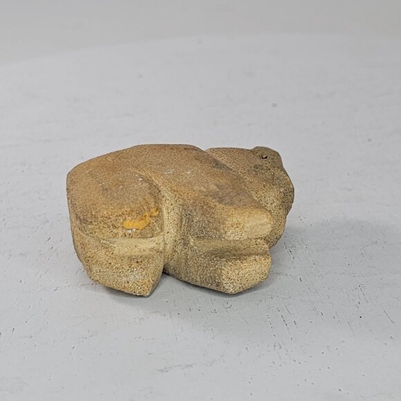 Hand Carved Stone Rhino Dinosaur Figurine Zuni? - Picture 5 of 7